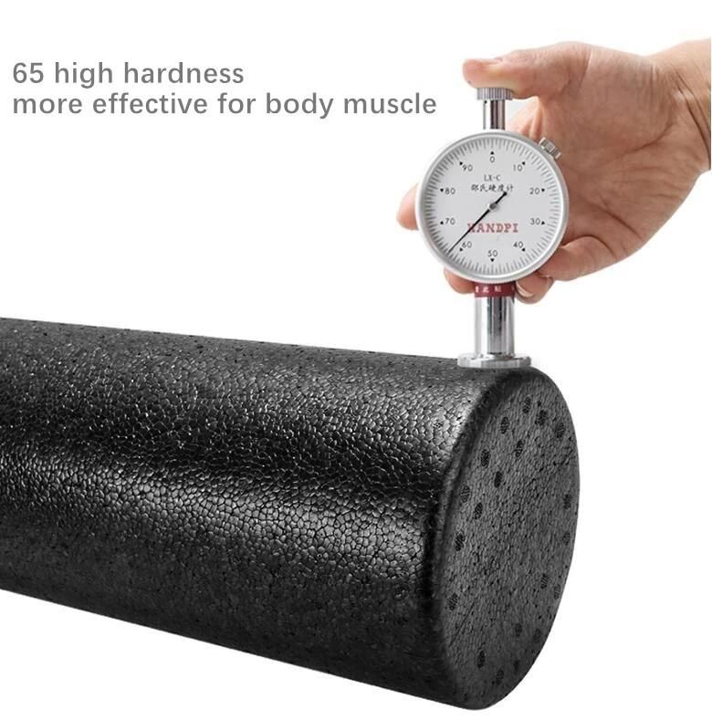 EPP Foam Roller Diameter Black 45cm Physio Pilates Yoga Trigger Point Massage 30cm 60cm 90cm