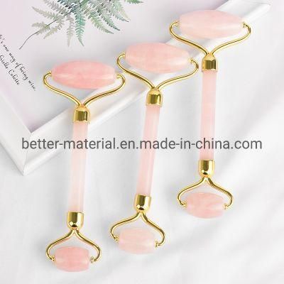 Handheld Natural Jade Roller Gua Sha Scraper Massager Tool Gift Box Set