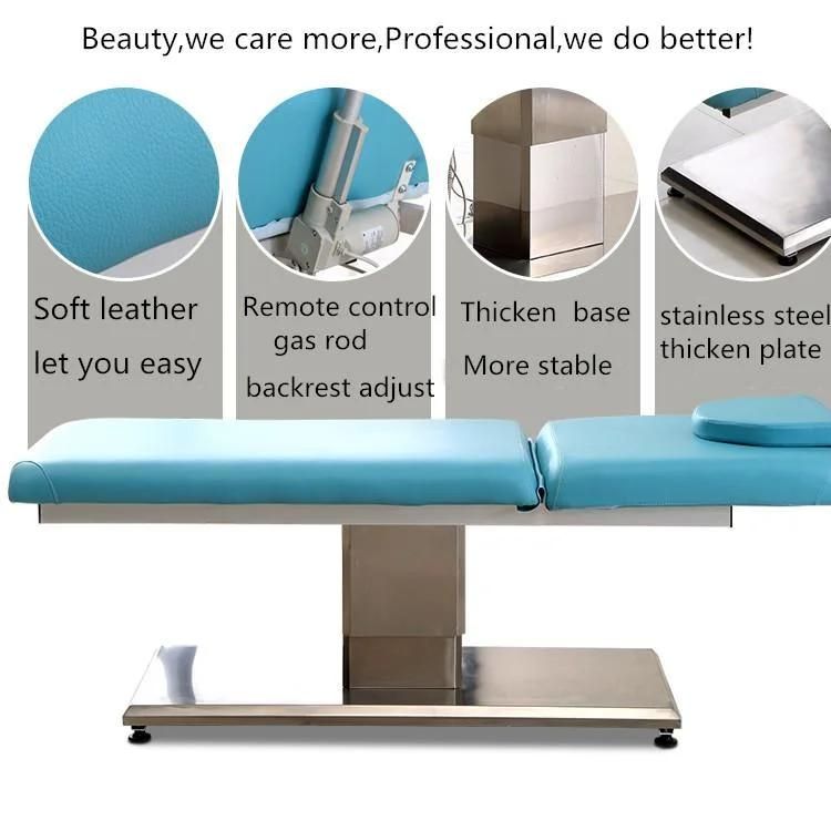 Salon Furniture Beauty Salon Facial Bed Salon Equipment Massage Bed Medical Electric Bed