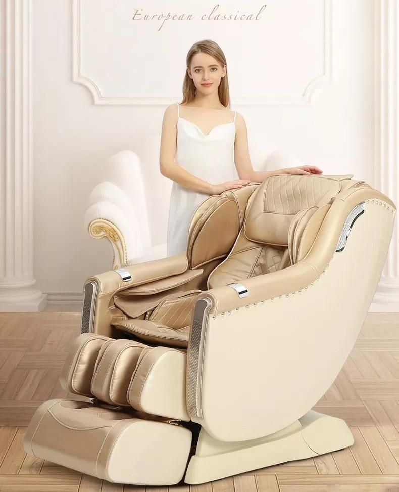 New Model Full Body Jade Roller Foot Massage Chair