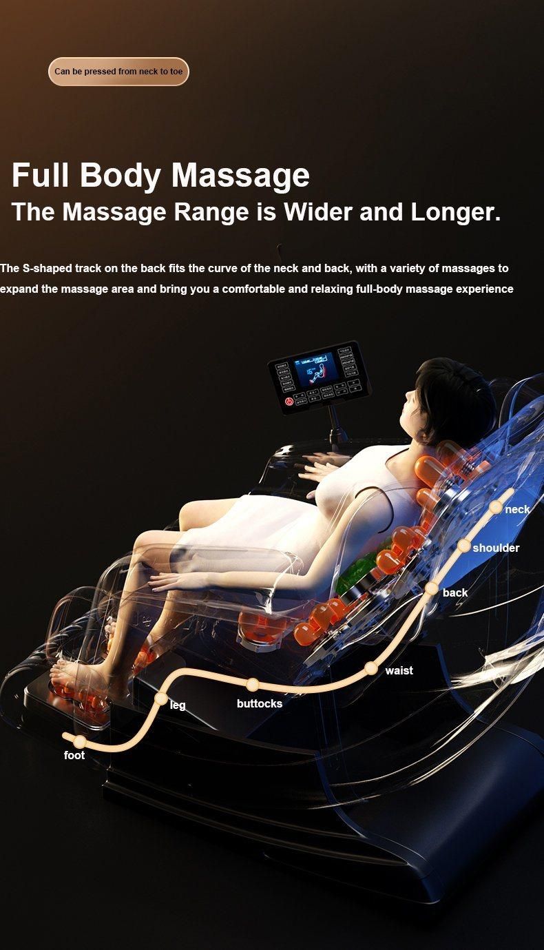 Ningdecrius 2022 Thai Massage 4D Fully Automatic Full Body Massager Zero Gravity Folding Recliner 3D Zero Gravity Massage Chair