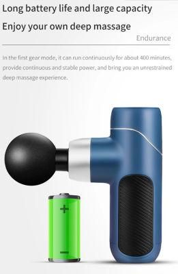 Electronic Massage Gun Muscle Stimulator Setting Touch Screen Percussion Massage Gun