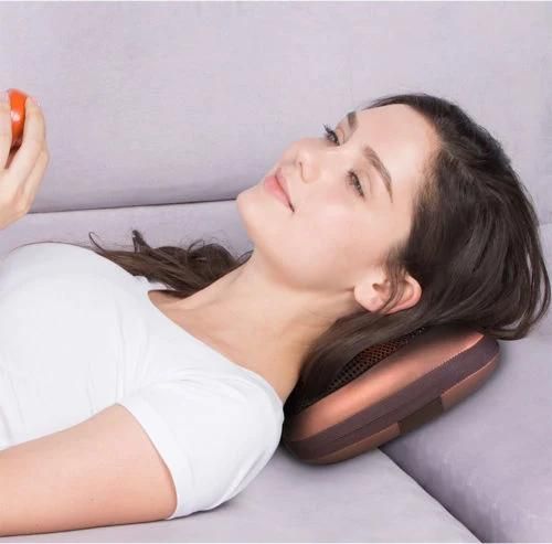 Hot Sale Home Car Use Shiatsu Neck Massage Pillow with Heat