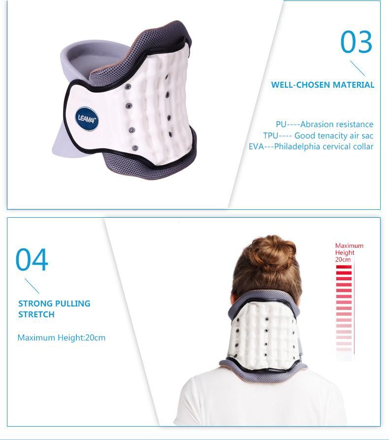 Soft Air-Pressure Cervical Neck Traction Device