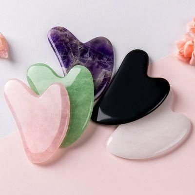 Guasha Natural Stone Skin Anti Aging Lift Facial Beauty Massage Gua Sha