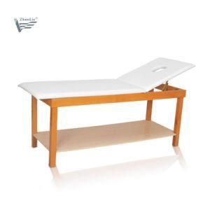 SPA Furniture Wooden Massage Bed (D03)