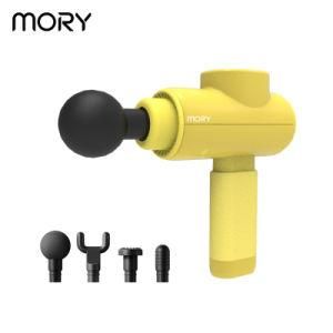 Mory Vibrating Massage Gun Mini Deep Tissue Massage Gun Stereo LCD Massage Gun