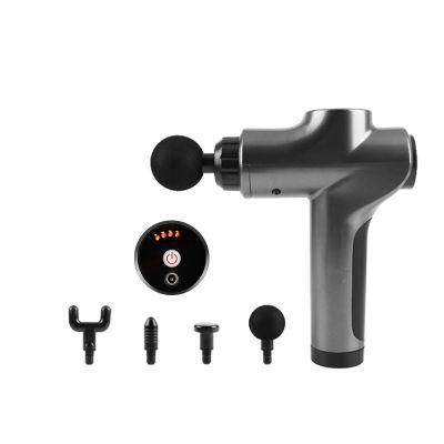 Branding Massage Gun Rechargeable Battery Wireless Deep Muscle Tissue Vibration Therapy Massager to Eliminate Muscle