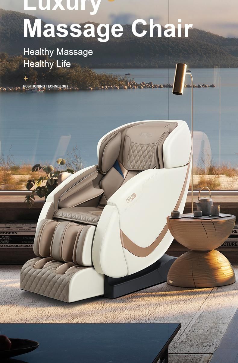 Jare V8 Luxury Automatic Shiatsu Kneading Cheap New Design Electric Zero Gravity Heated Home Body Care 4D Massage Chair