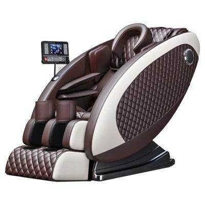 Electric Full Body Zero Gravity Shiatsu L Track Massage Chair with Bluetooth Speakers