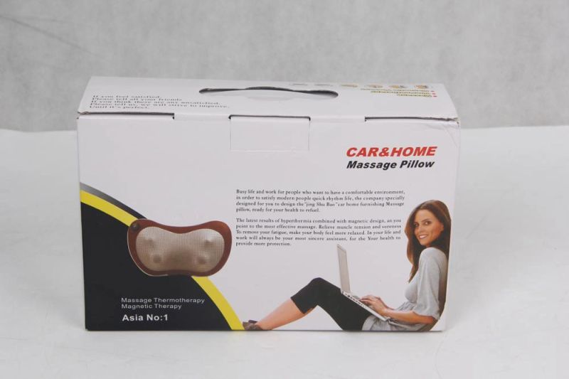 Hot Sale Home Car Use Shiatsu Neck Massage Pillow with Heat