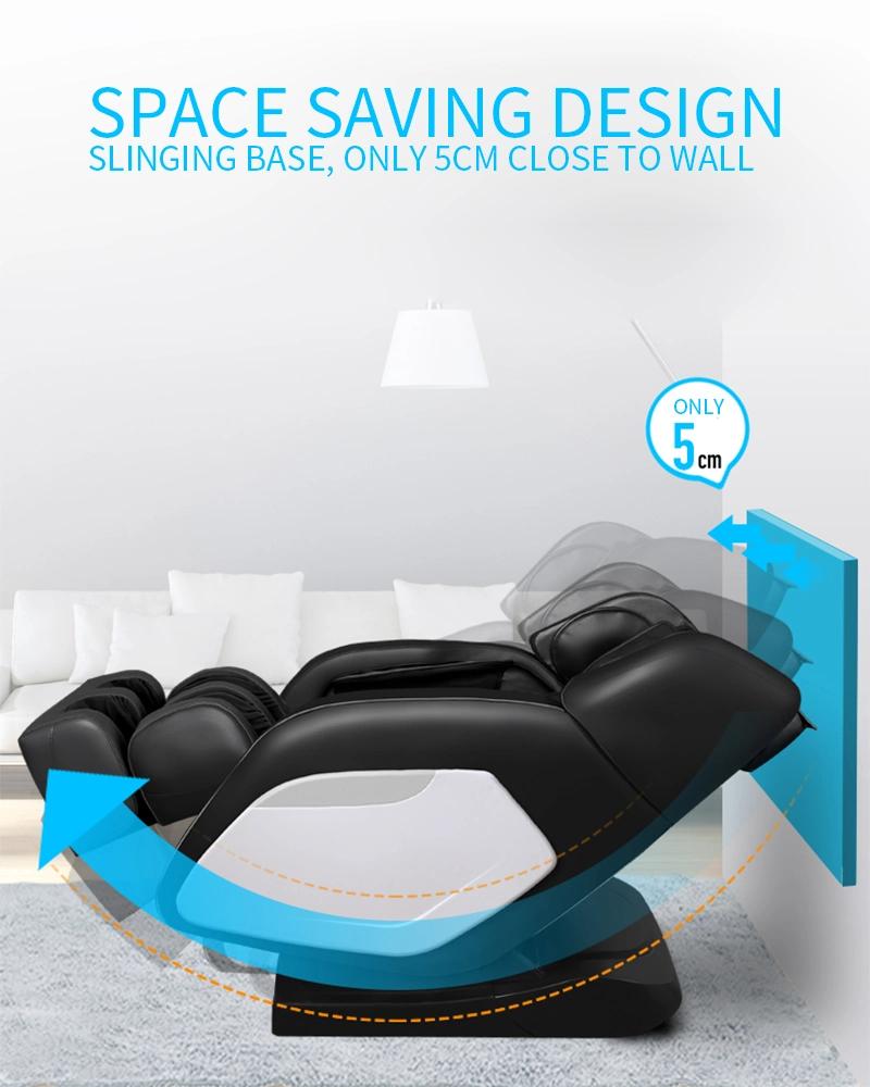 Best Moway 3D Zero Gravity Shiatsu Massage Chair with Full Body Airbag Black