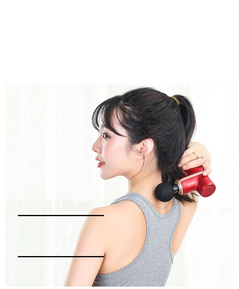 Pocket Deep Tissue Muscle Relieve Mini Head Fascial Massager Gun