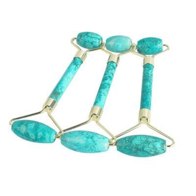 Turquoise Face Roller Turquoise Stones Face Massager Turquoise Jade Roller Without Box