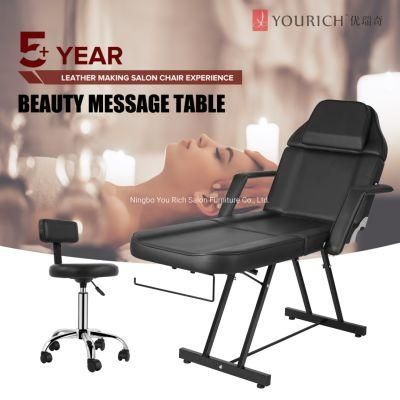 Beauty SPA Salon equipment with Rotation Stool Massage Table Chair