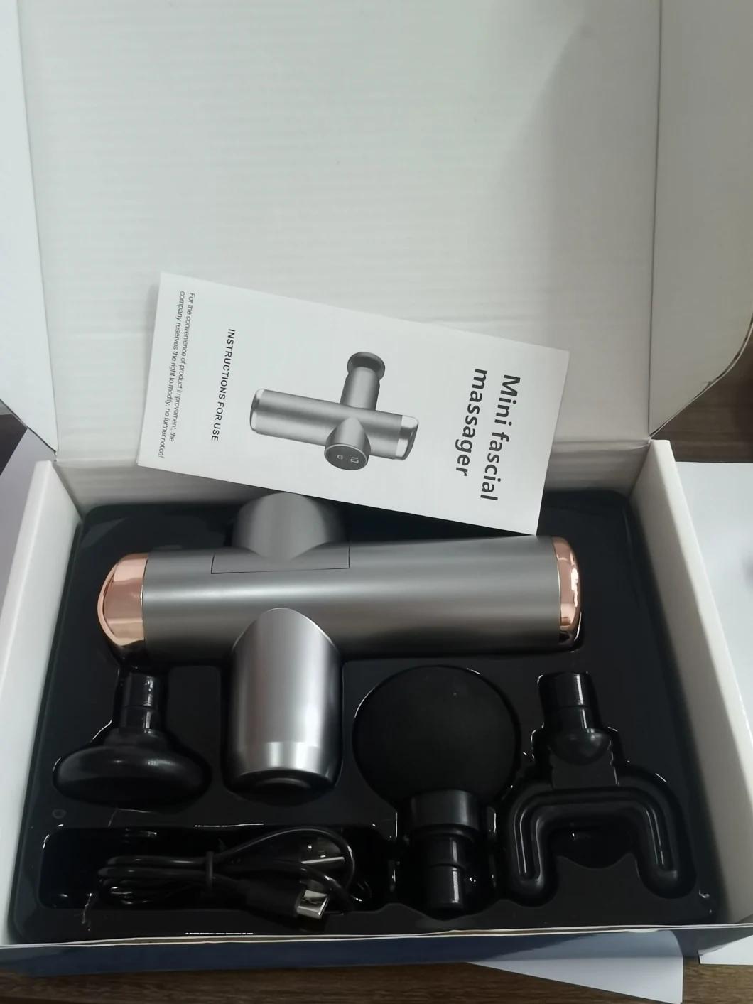 Private Label 2022 Fascia Vibration Percussion Portable Deep Tissue Custom Muscle Massage Gun