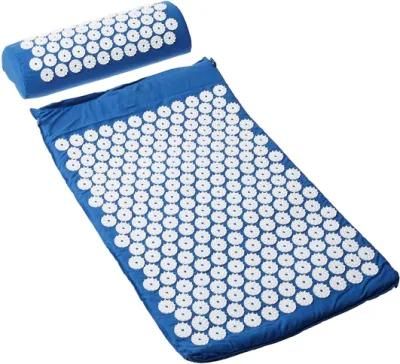 Acupressure Mat - Massage Pillow Pad - Full Body Massager Cushion for Back, Legs, Neck, Sciatica, Trigger Point Therapy, Stress &amp; Pain Relief