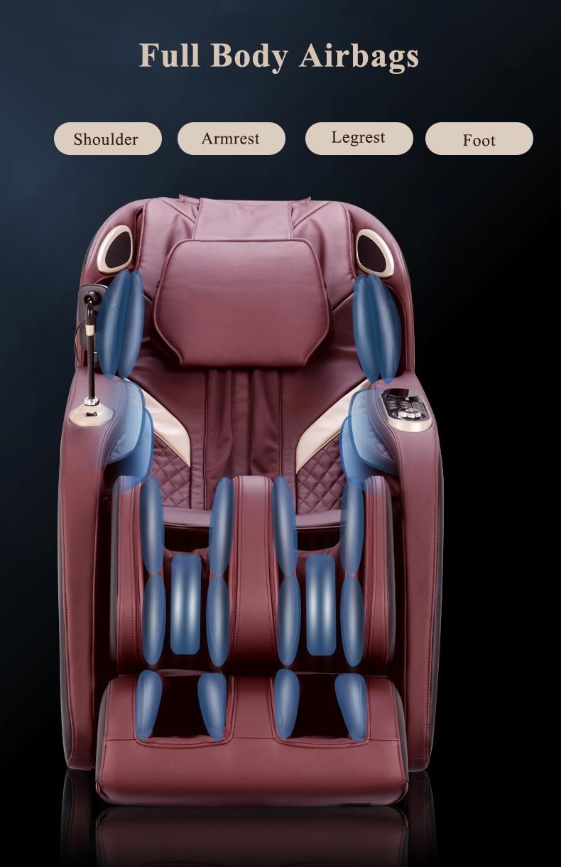 Best Selling Cost-Effective Kneading Tappping Massage Chair with Wireless Charging