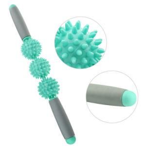 Leg Deep Massage Spiky Ball Trigger Points Massage Roller Stick