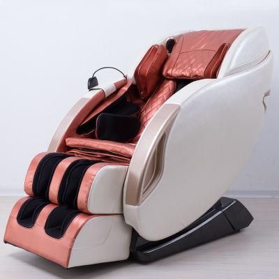 2022 3D Full Body Shiatsu Massage Chair, MW-M860L White and Orange