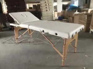 Wooden Folding Portable Sex Massage Table Massage Bed