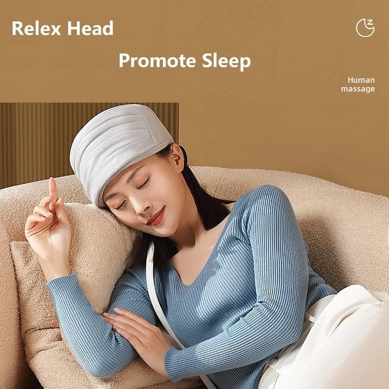 2022 Newest Design Airbag Hot Compress Head Massager for Home, Office, Travel Massage Head Products