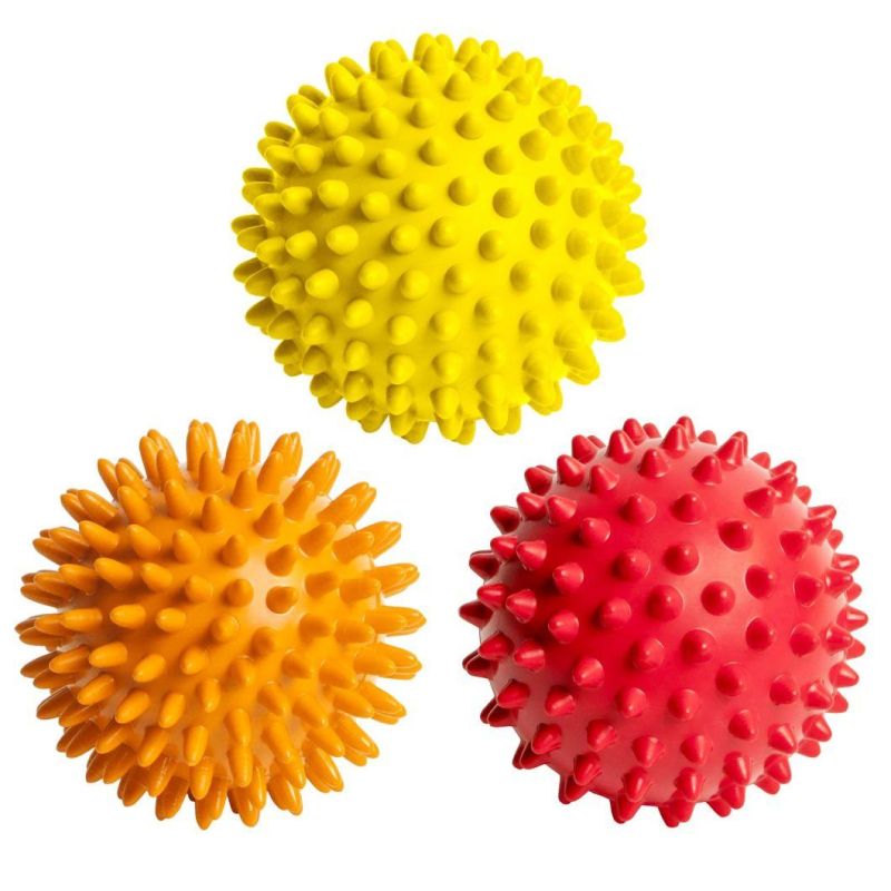 Hot Selling Fitness Body Build Gym Spiky PVC Massage Ball