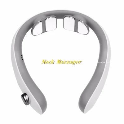 Portable 6 Modes 15 Different Intensity Levels Heated Mini Smart Neck Massager Cervica Massager