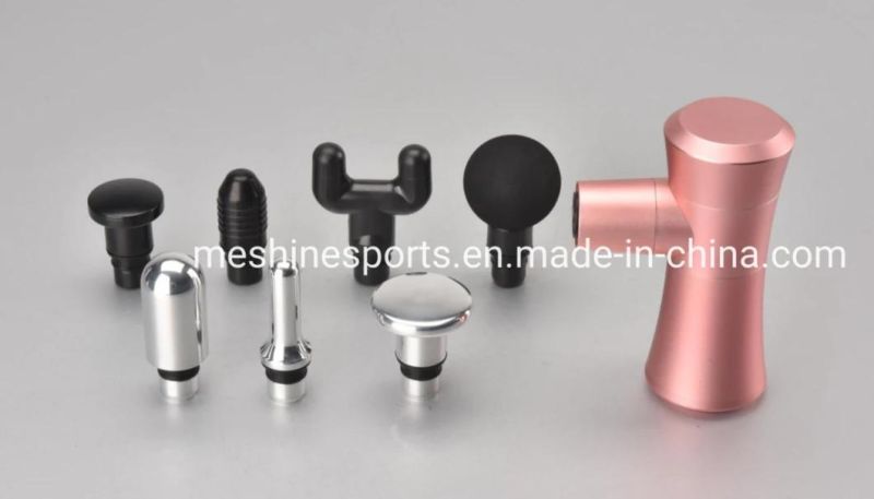 Aluminium Mini Size Cordless Portable Deep Fascia Massage Muscle Massage Gun for Gym Equipment