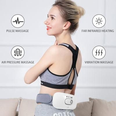 New Design Hot Selling Electric Waist Massage Pain Relief Products EMS Home Low Back Massager Belt