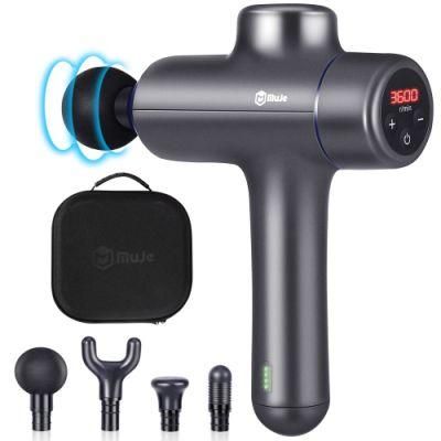 Muje Best Body Massager 24V Portable Fascia Massage Gun with Touch Screen