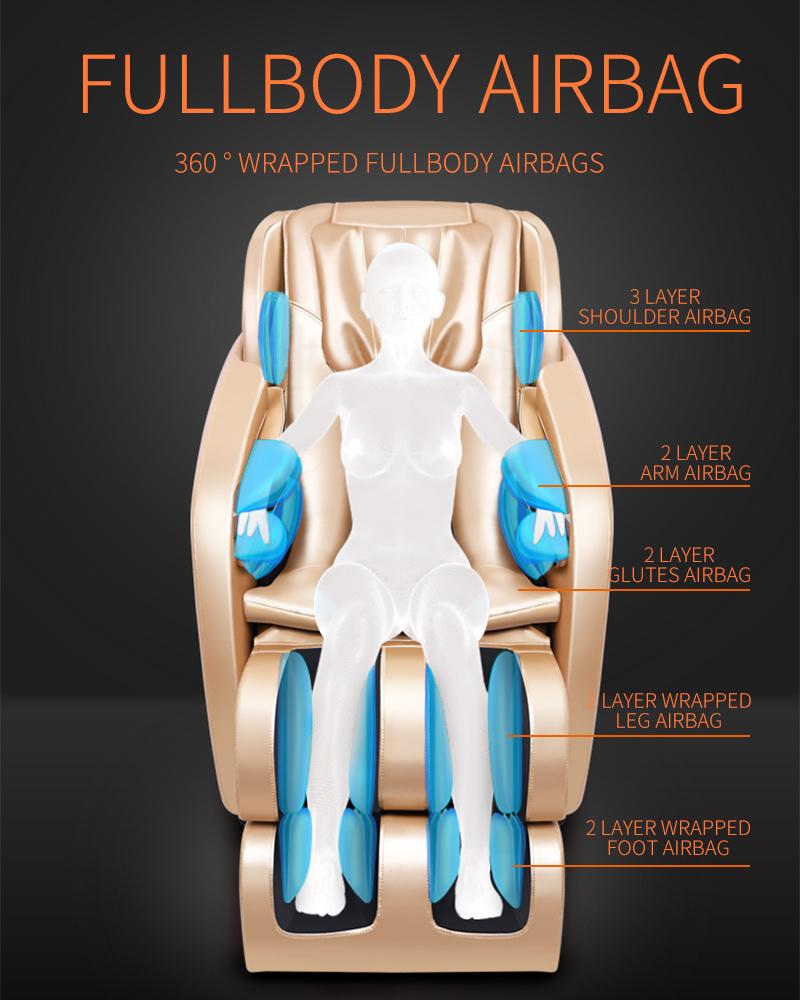 Fullbody Zero Gravity Massage Chair with 3D Massage Core, MW-M888