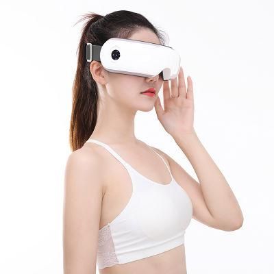 Hezheng Rechargeable Electric Wireless Music Vibrating Care Eye Massager Acupuncture Eye Relaxing Massage Machine