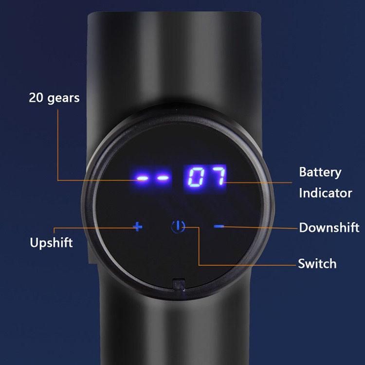 One Year Warranty Portable Full Body Fascia Heads Mini Massage Gun