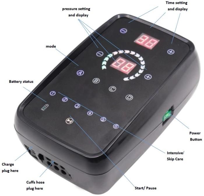 Sequential Compression Physio Recovery Pump Boots System Helps Shape Body and Lose Weight