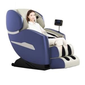 Zero Gravity Commercial Custom Logo High Quality PU Leather Massage Chair