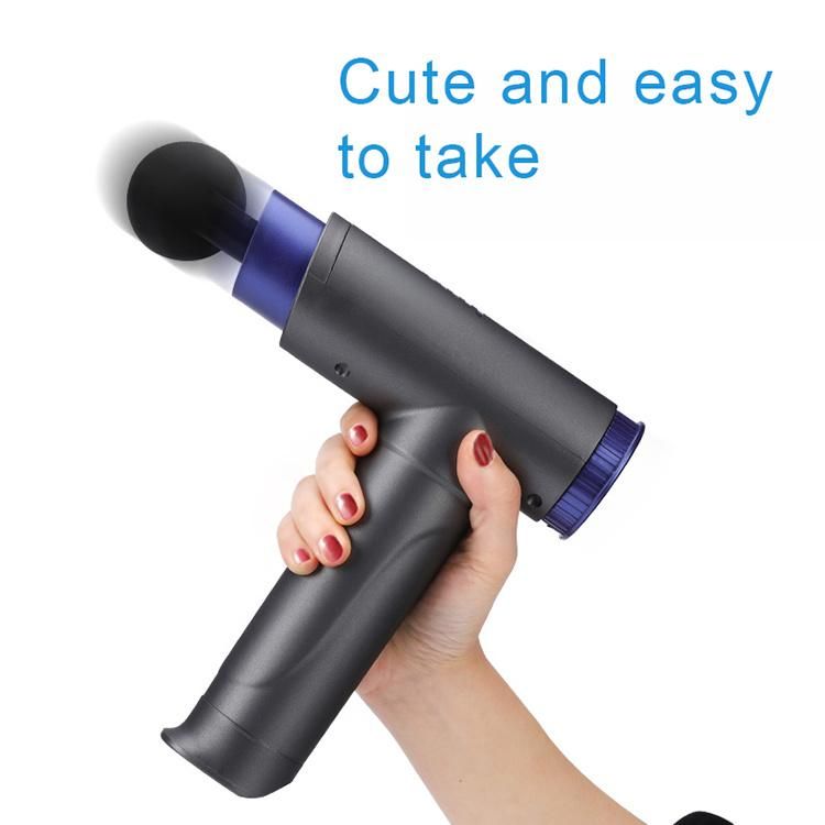 2021 New Hot Selling Muscle Deep Electric Massage Gun with Lithium Battery Fitness Equipment