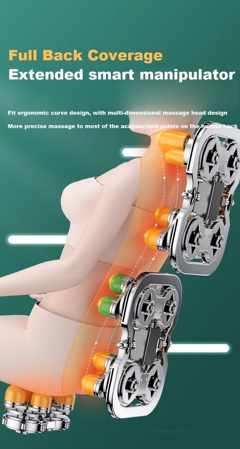 Ningdecrius 2022 Hot Sale New 3D Luxury Electric 4D Zero Gravity Full Body Massager Shiatsu Recliner Massage Chair