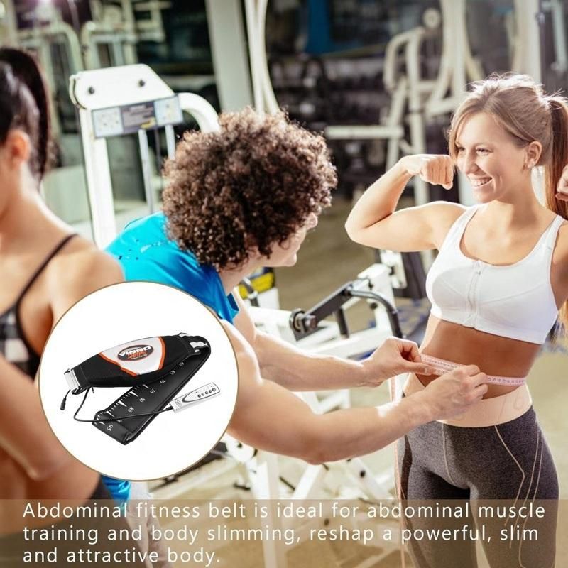 Vibro Dual Motor Lose Weight Vibrating Belt Heated Belly Slimming Belt Slimming Massage Belt