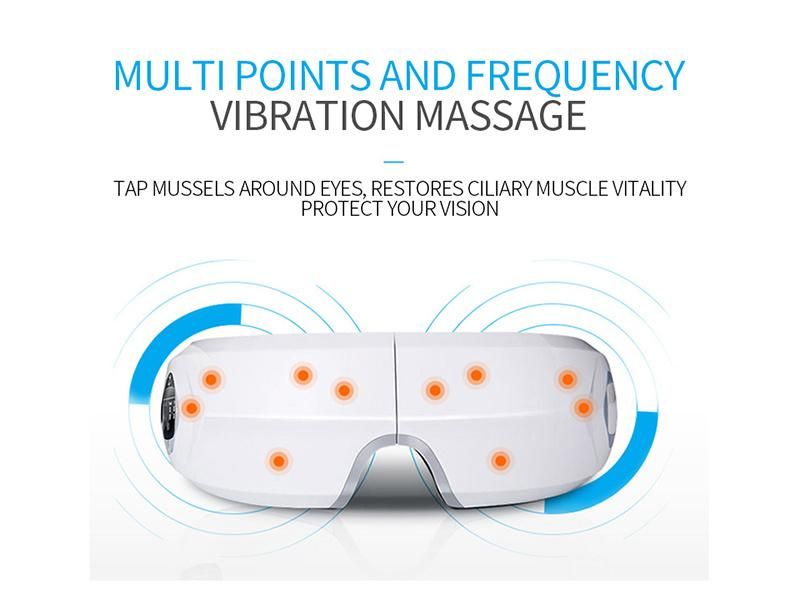 High-End Portable Eye Massager with Vibration & Heating for Student Ease Eye Fatigue