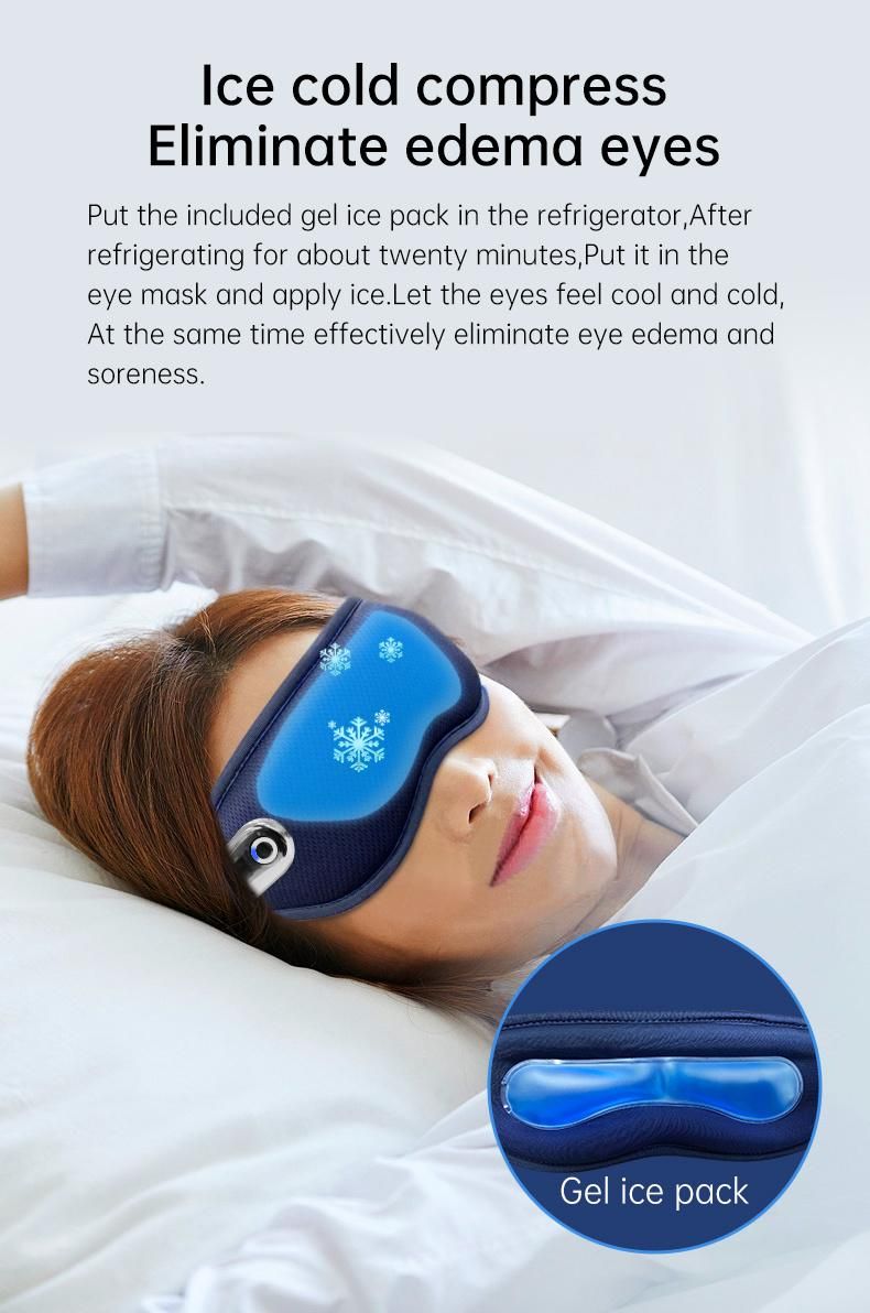 Cold and Hot Ice Mask Steam Eye Mask