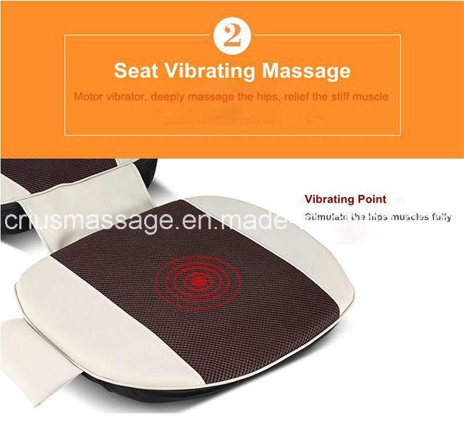 New Design Leather Car Seat Massage Cushion