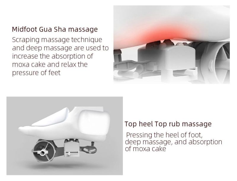 Moxibustion Foot Massage Eastern Culture