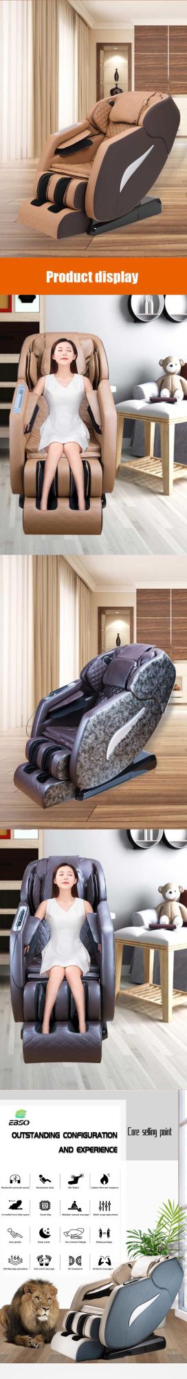 Massage Chair Big Touch Screen Vending Machine Zero Gravity Full Body Shiatsu Recliner Massage Chair