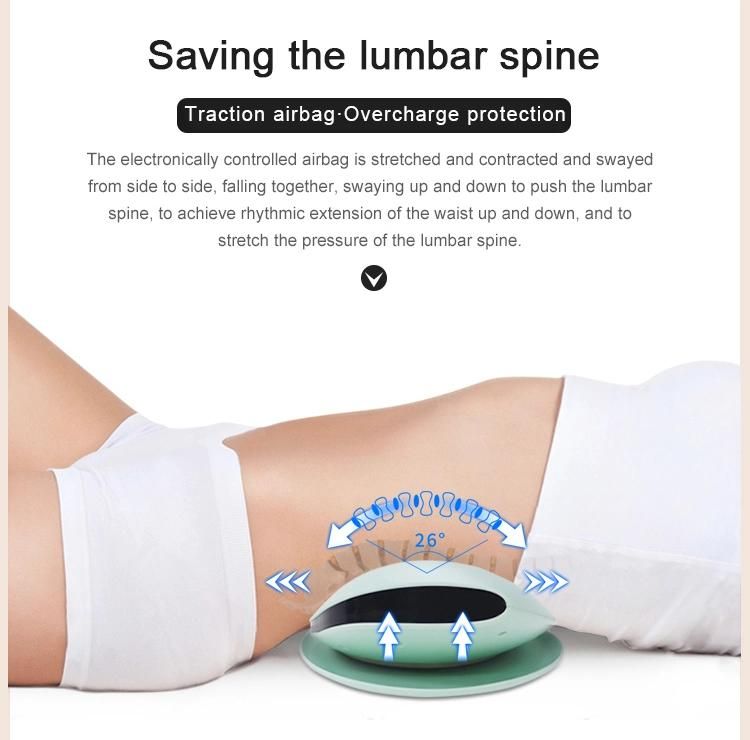 Hot Selling Back Pain Relief Lumbar Traction Device Waist Massage