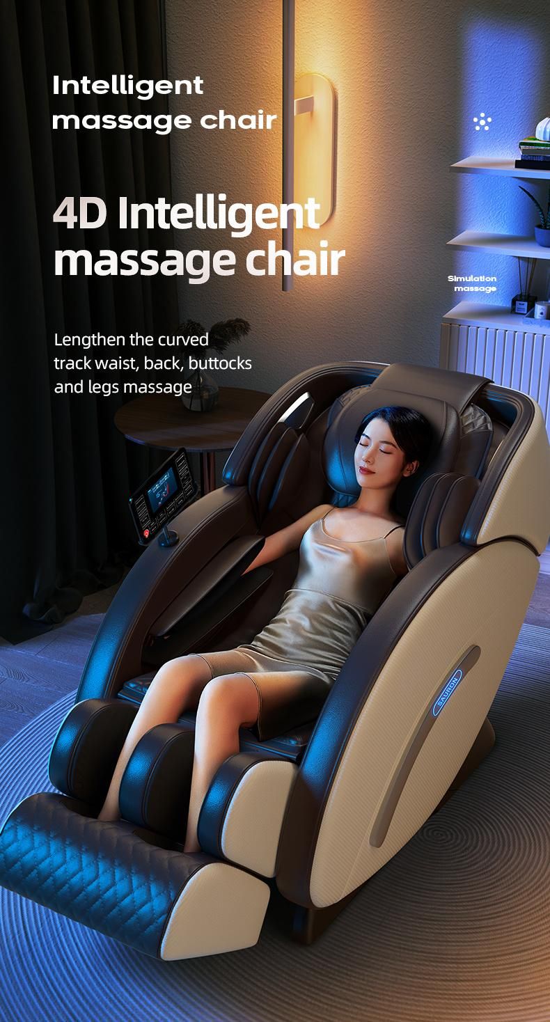 Health Care Products Ghe Massage 4D Automatic 2022 Back Comfort Chair Massage Leg Adjustable Full Body massage Chair Zero Gravity