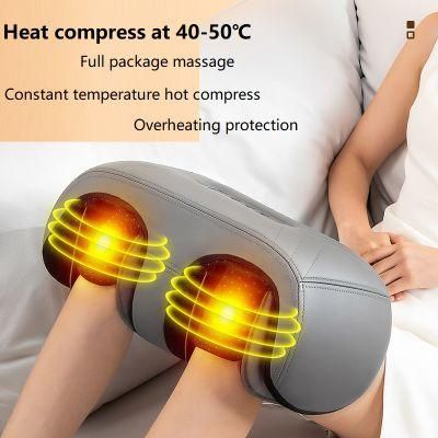 G63 Vibrating Heating Electric Knee Massager Physical Therapy Equipments Timing Control Heated Knee Massager
