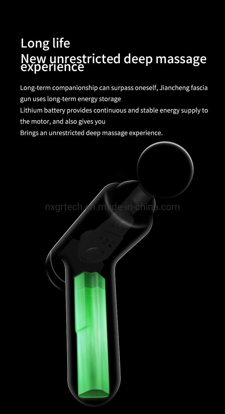 Mini Fascia Gun Muscle Vibration Deeply Back Neck Mini Massage Gun