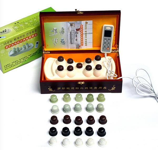 9 Balls Infrared and Anion and Vibration Handheld Jade/Tourmaline Projector