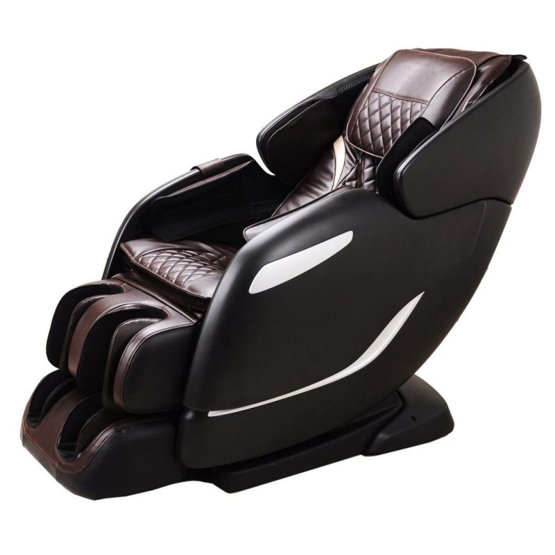 Space Capsule Electric Air Compression SL Shape Massage Chair 4D Zero Gravity with Thai Stretch